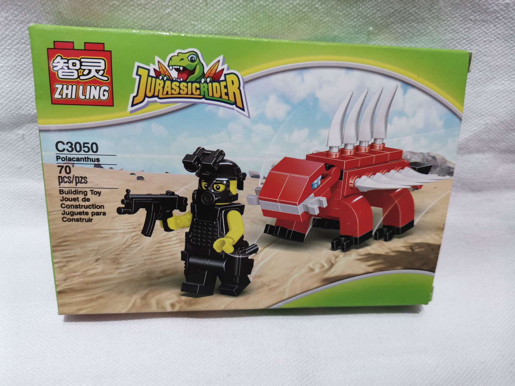 Children's puzzle Lego building blocks dinosaur series
Packing: Color box
Packing quantity: 240 boxes
Remark: 12 mixed styles