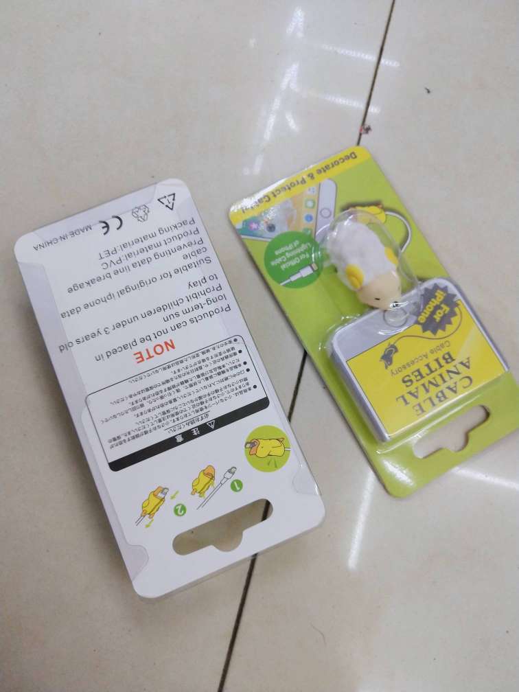 Animal silicone data cable protective case Item Picture
