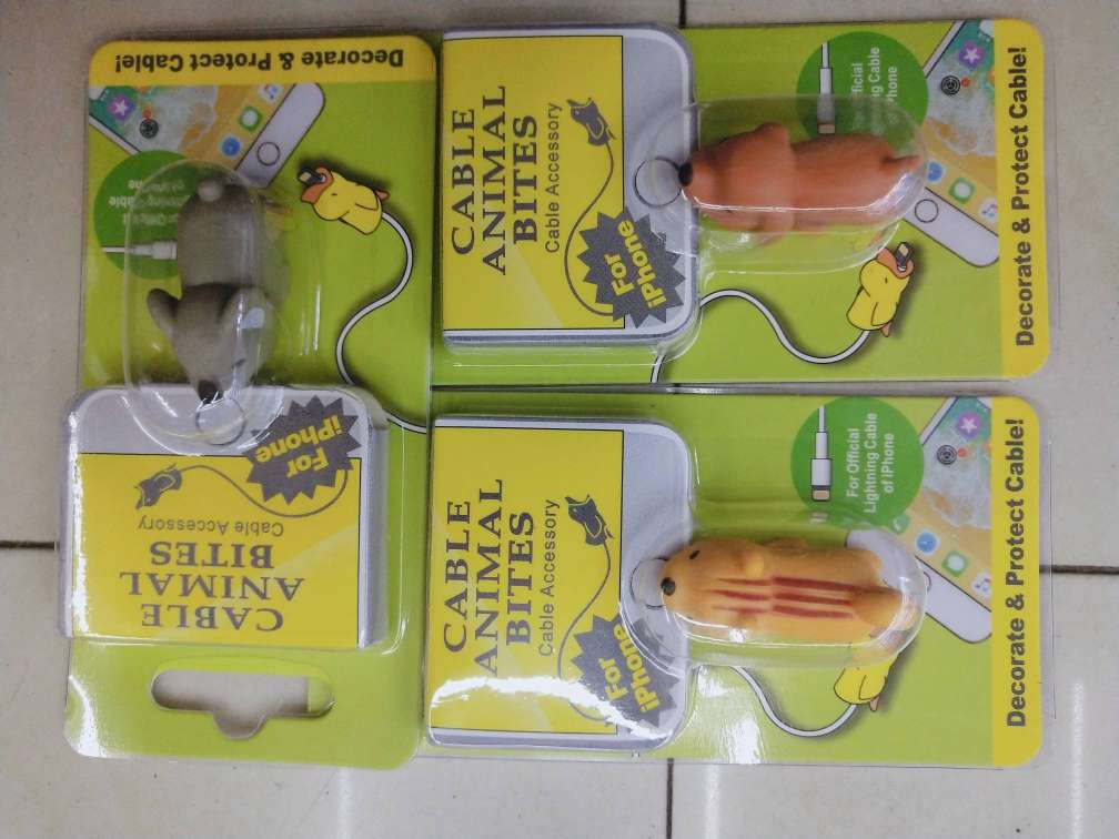 Animal silicone data cable protective case undefined