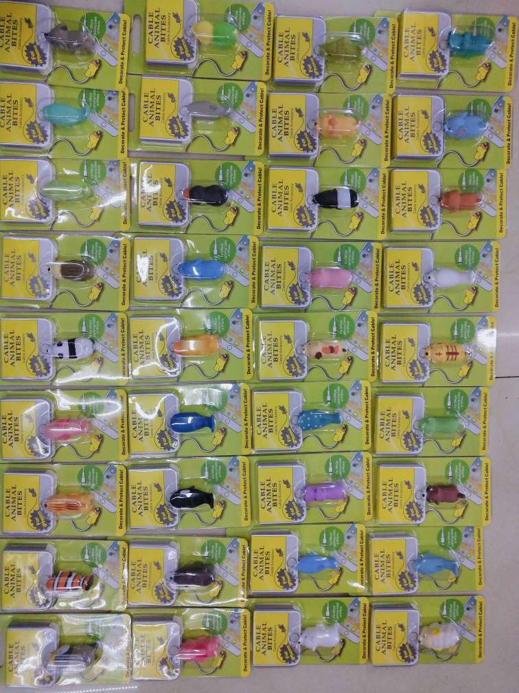 Animal silicone data cable protective case details Picture