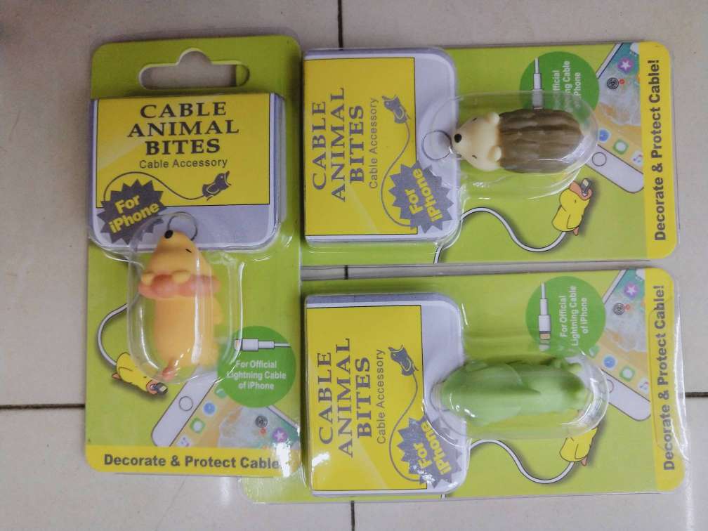 Animal silicone data cable protective case Application Scenario