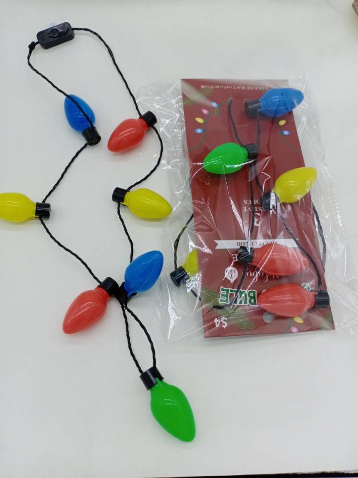 Luminous necklace luminous bulb necklace luminous gift necklace Christmas gift