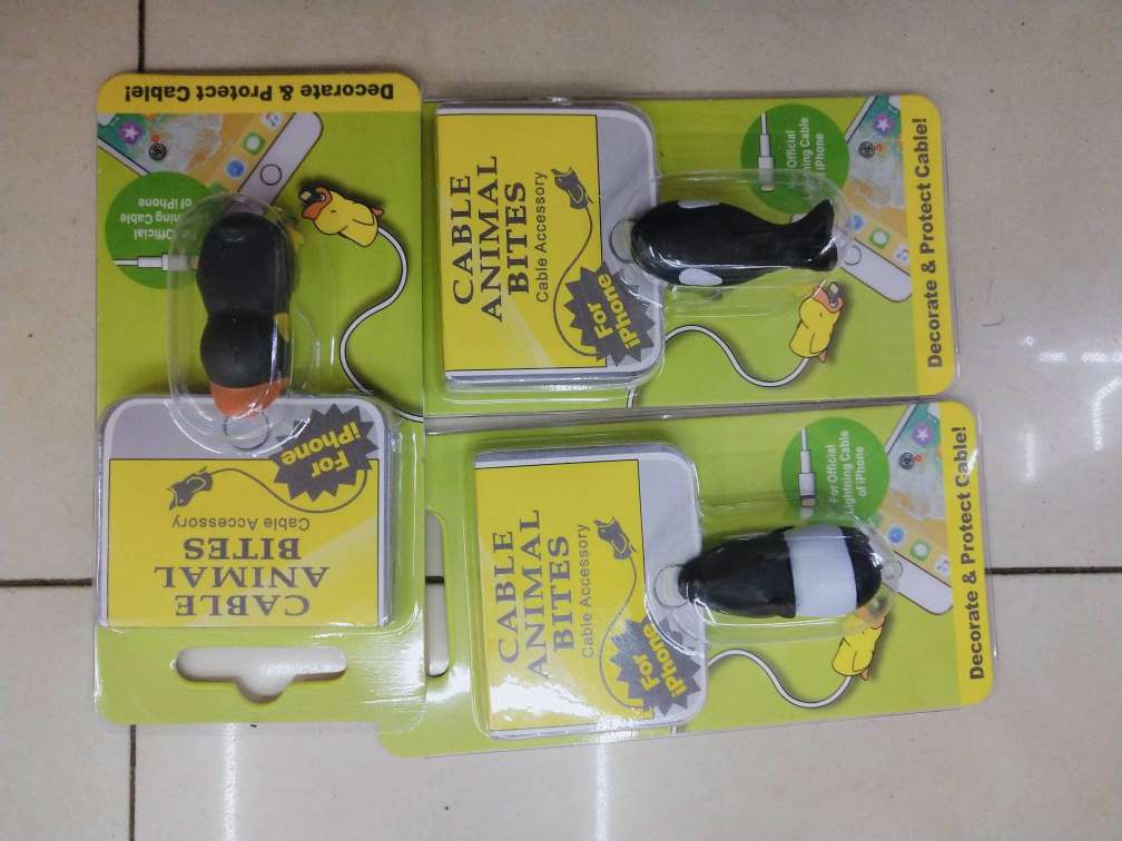 Animal silicone data cable protective case undefined