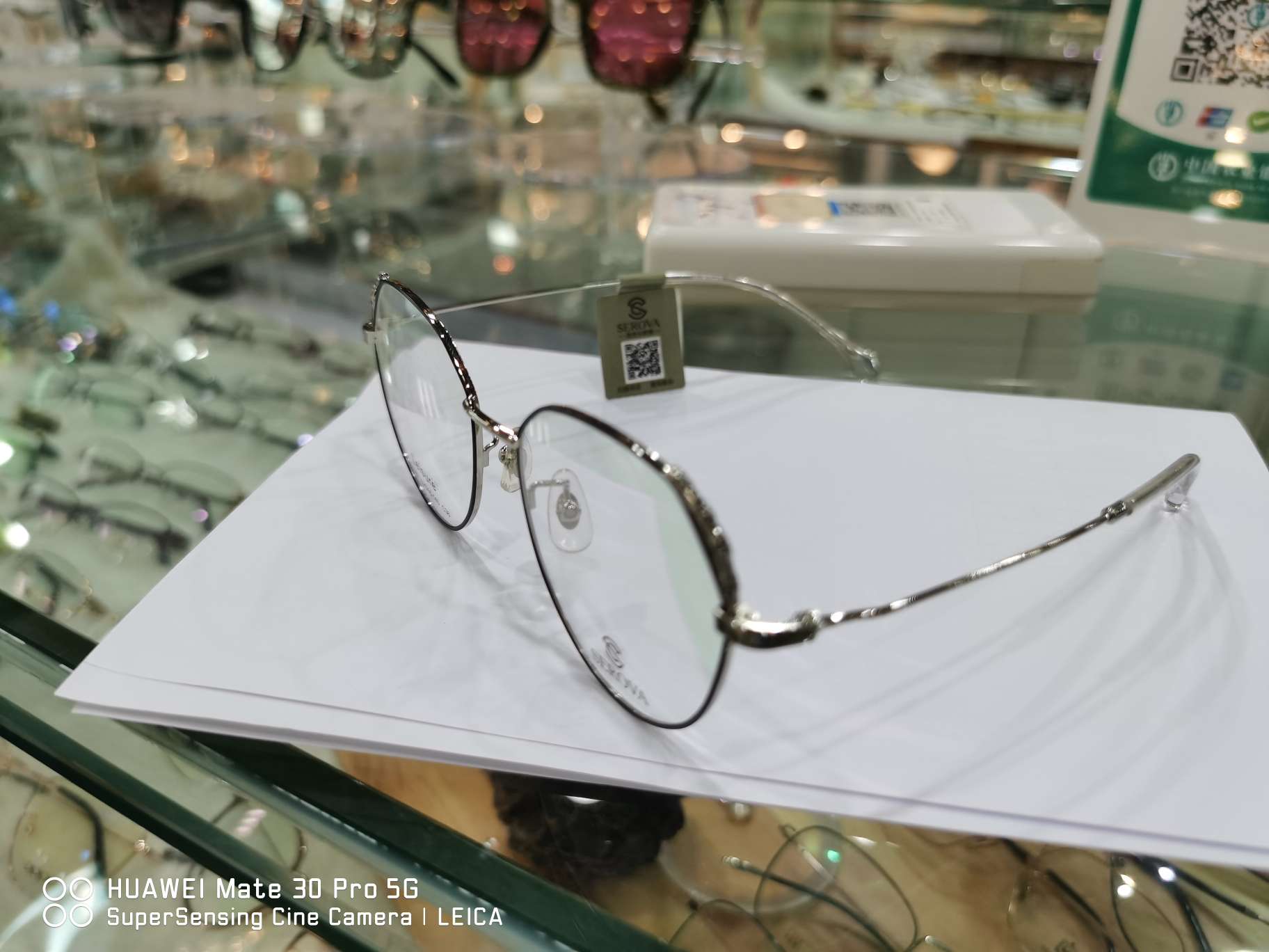 SEROVA施洛华眼镜框SL400 超轻休闲眼镜架男女款近视时尚复古圆框细节图