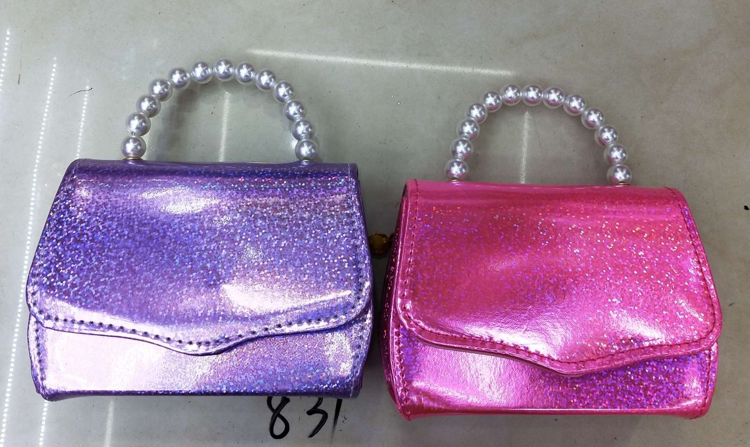 Little White Rabbit Princess Bag, Dinner Bag, Coin Purse, Online red envelope, Cute Little Girl Bag details Picture