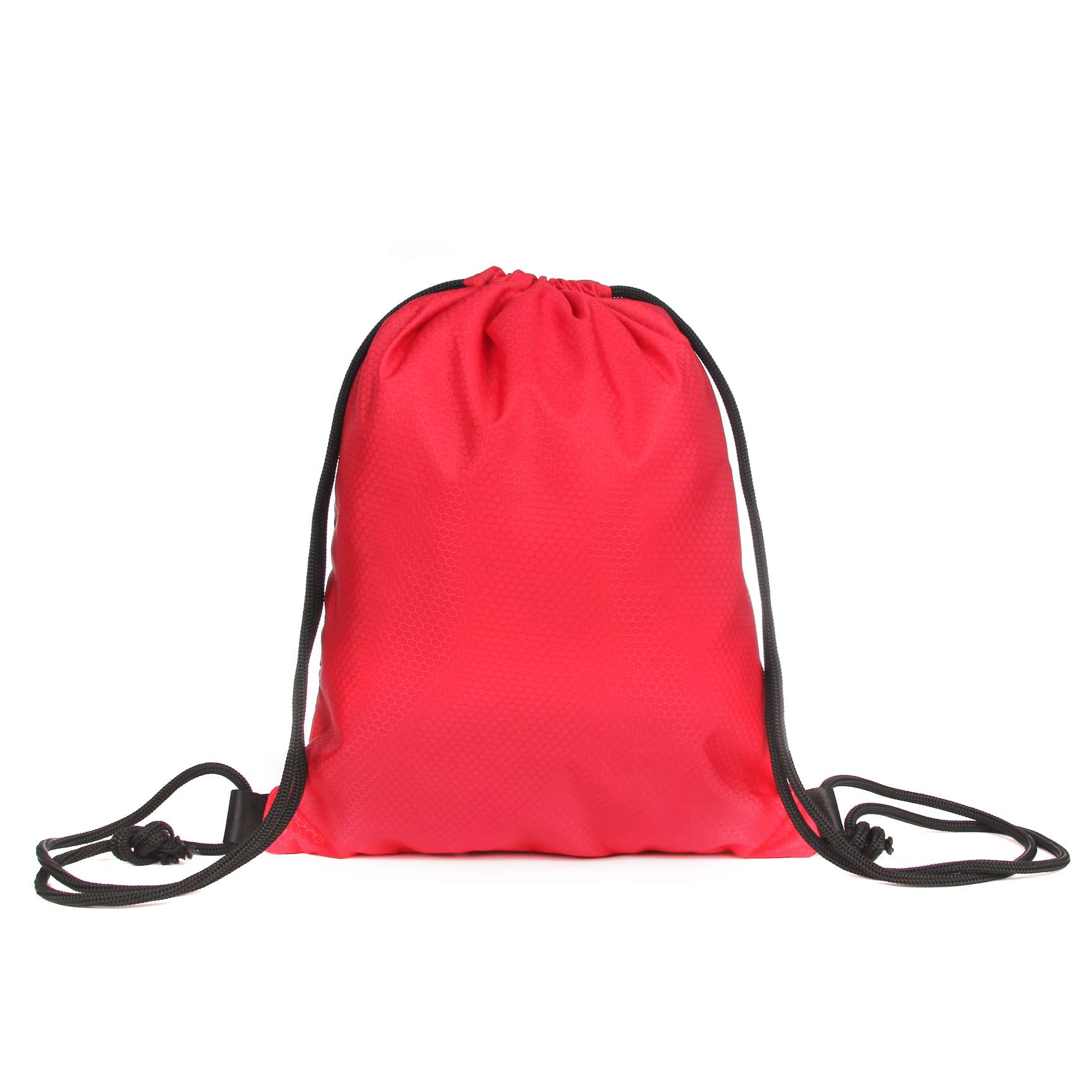 Drawstring bag backpack, waterproof, lightweight, foldable, travel and sports simple backpack, fitness men's and women's drawstring shopping bag Specification image