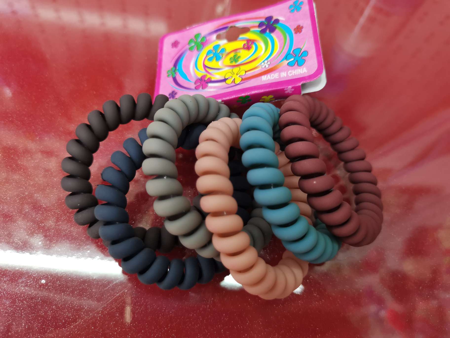 Mousse wristbands (100 pieces per pack) details Picture