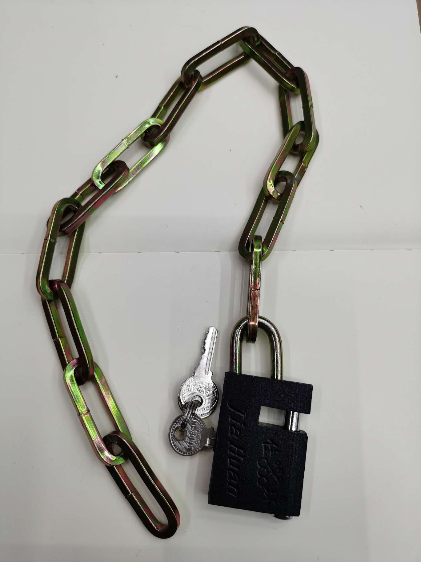 Bicycle chain lock
