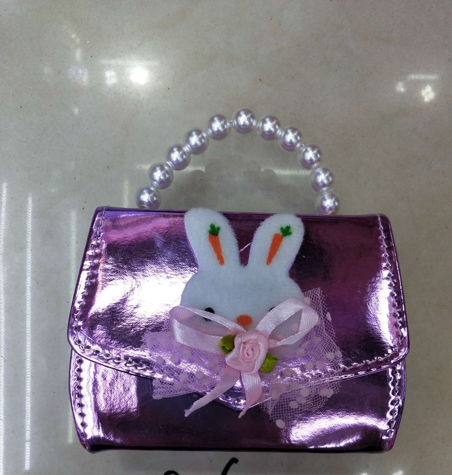 Little White Rabbit Princess Bag, Dinner Bag, Coin Purse, Online red envelope, Cute Little Girl Bag