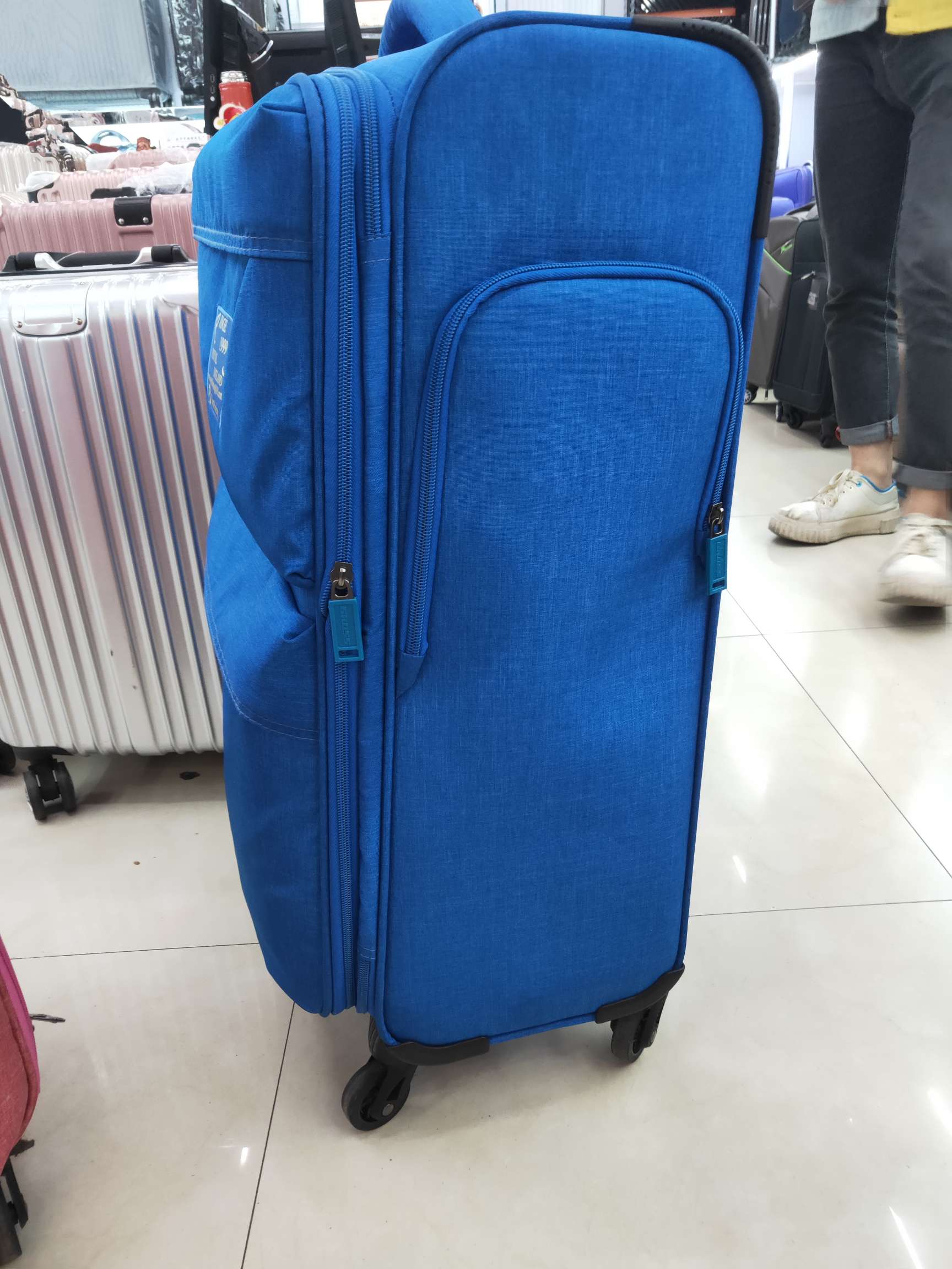 Ultralight Travel Case Oxford Bra Bar Case Universal Wheel Boarding Case Business Code Box Can Be Customized Logo Item Picture