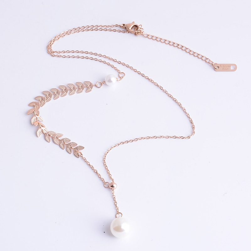 New necklace of tassel and wheat thumbnail