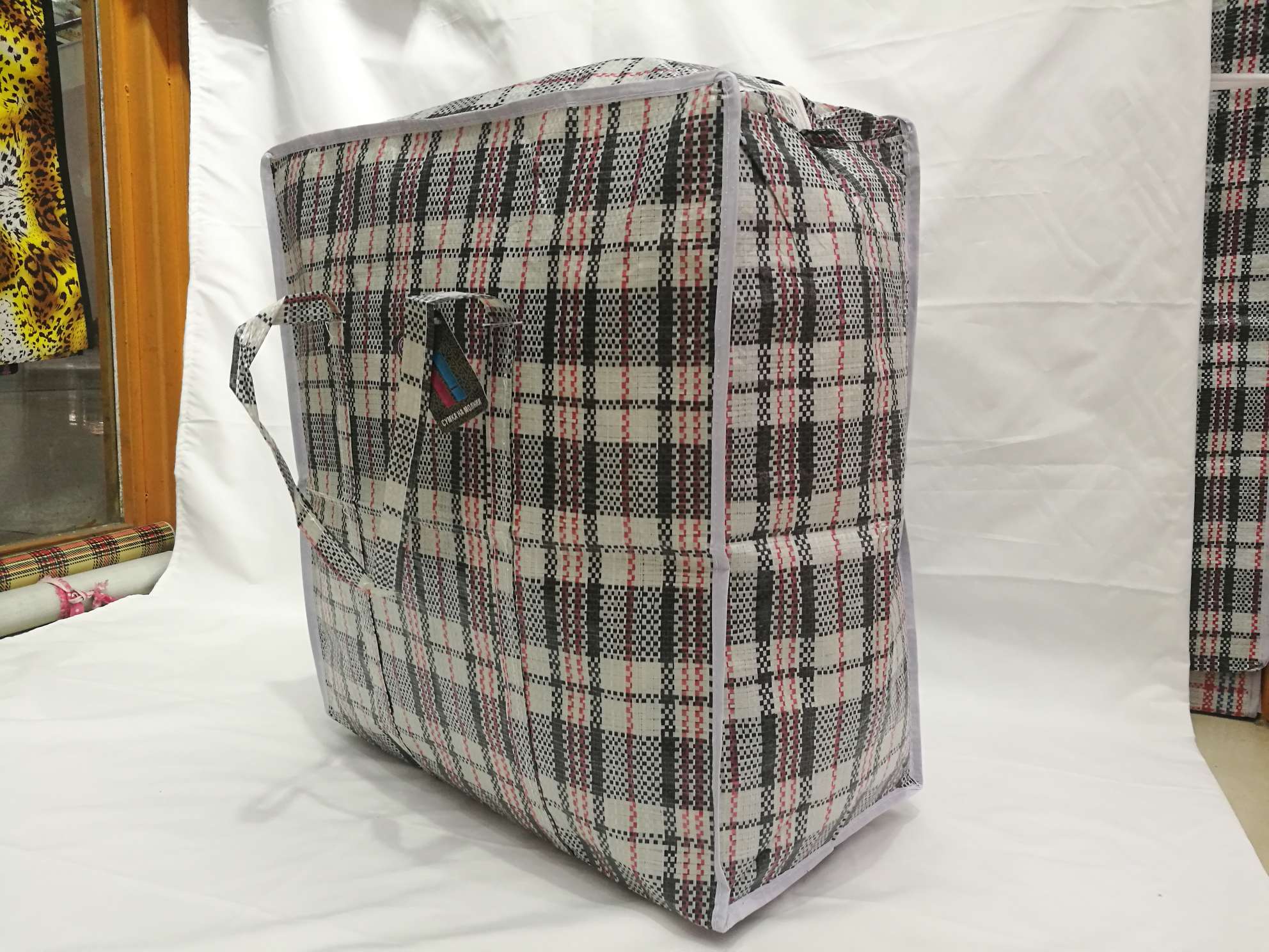 手提编织袋细节图