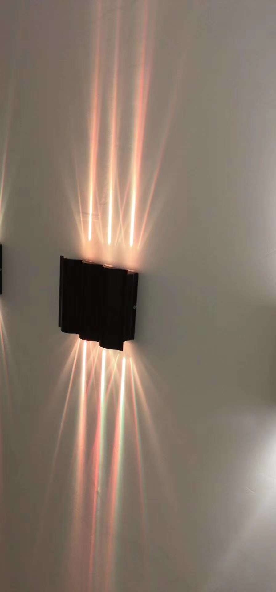 酒店工程KTV圆形方形LED铝材壁灯室内光效灯新款详情图1