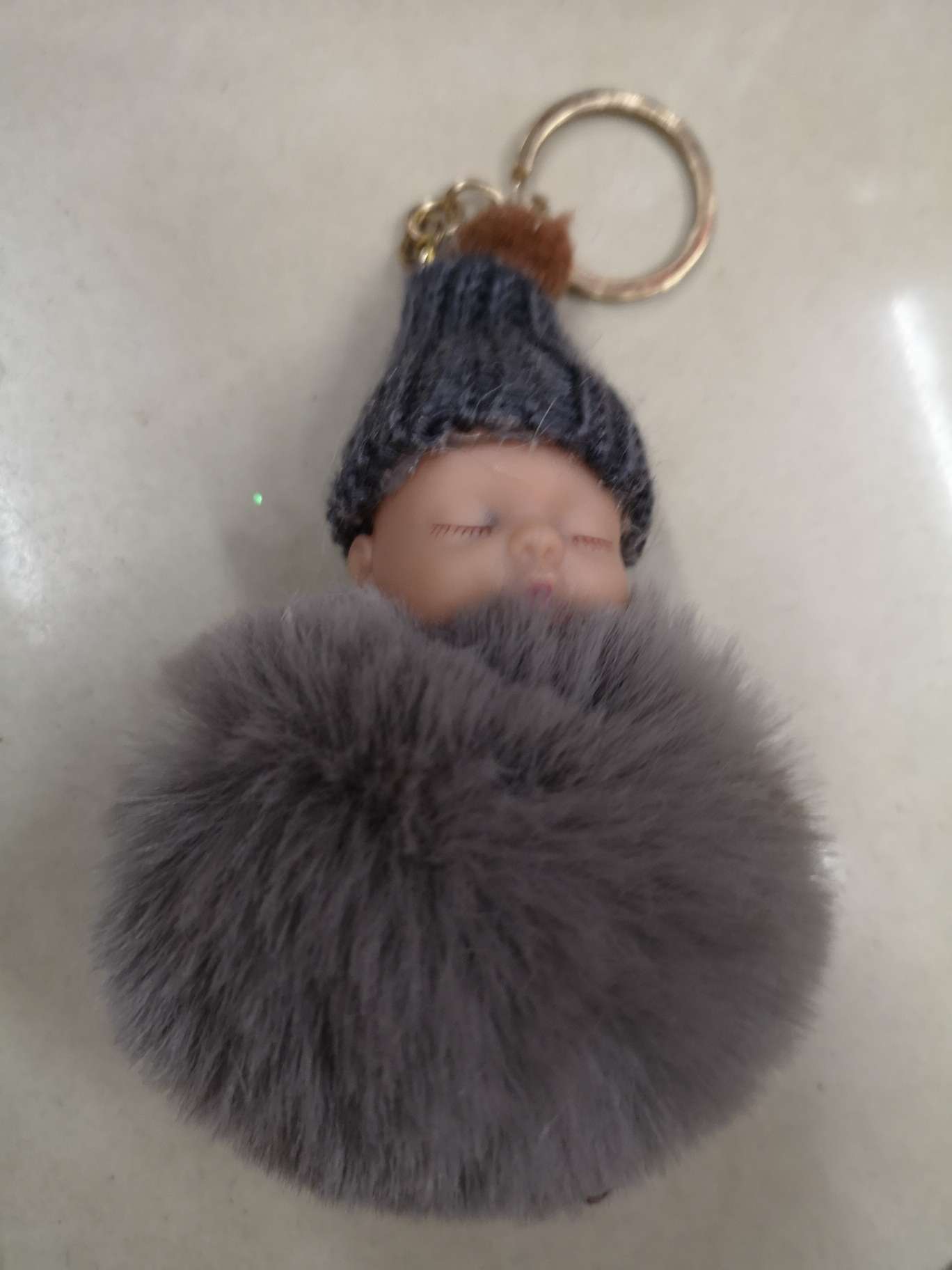 Sleep Doll Key Chain Specification drawing