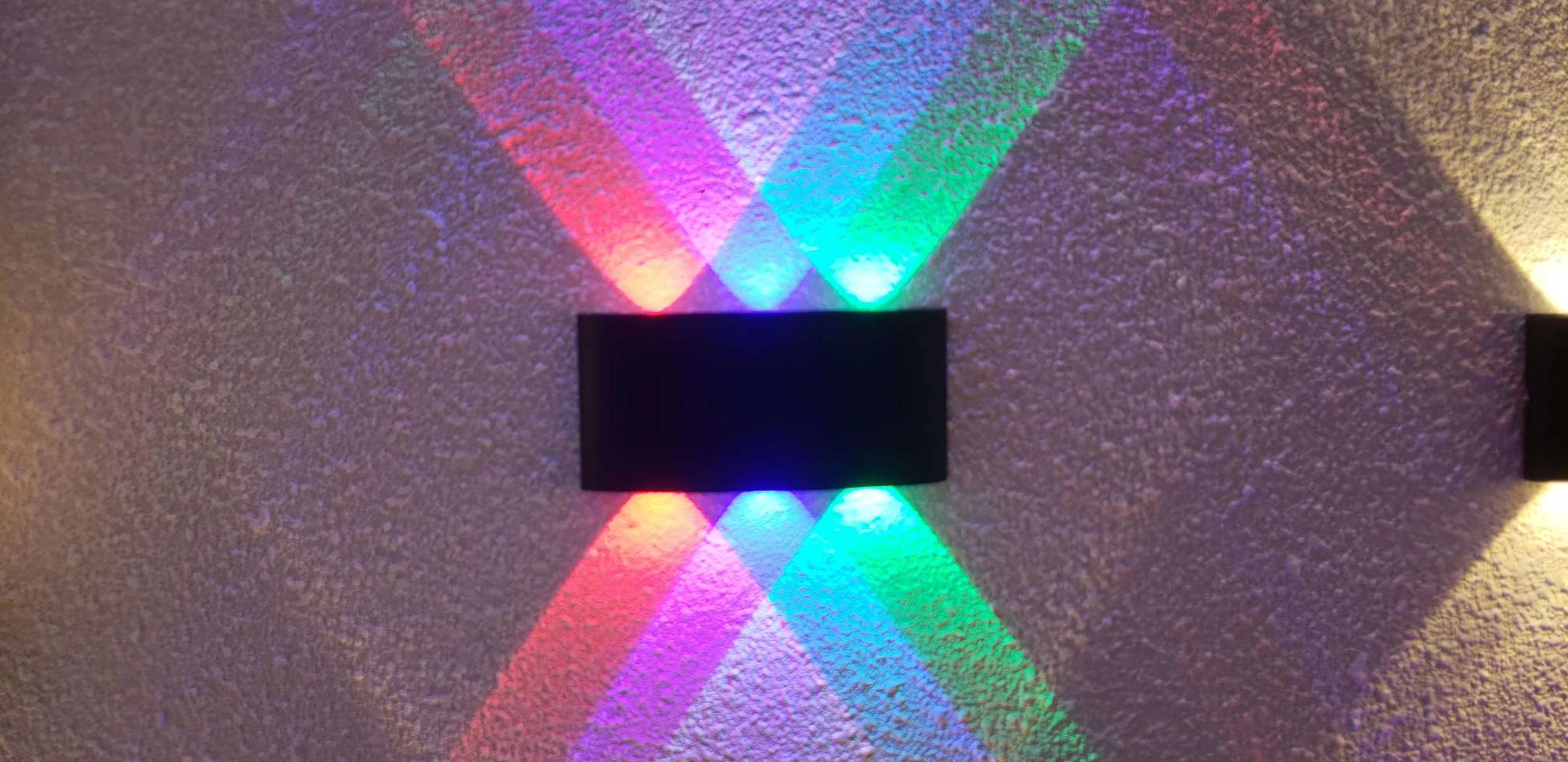 LED单头 双头户外防水壁灯户外室外阳台门口墙壁照射灯详情图6