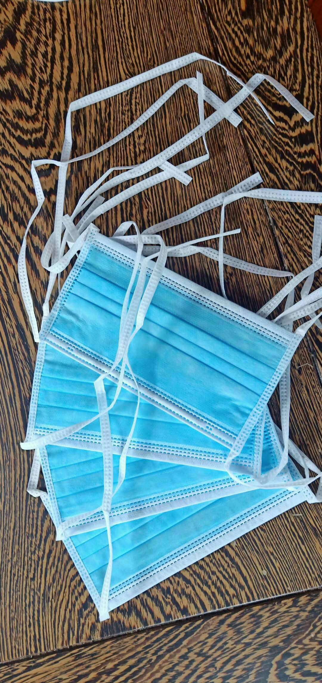 绑带一次性口罩