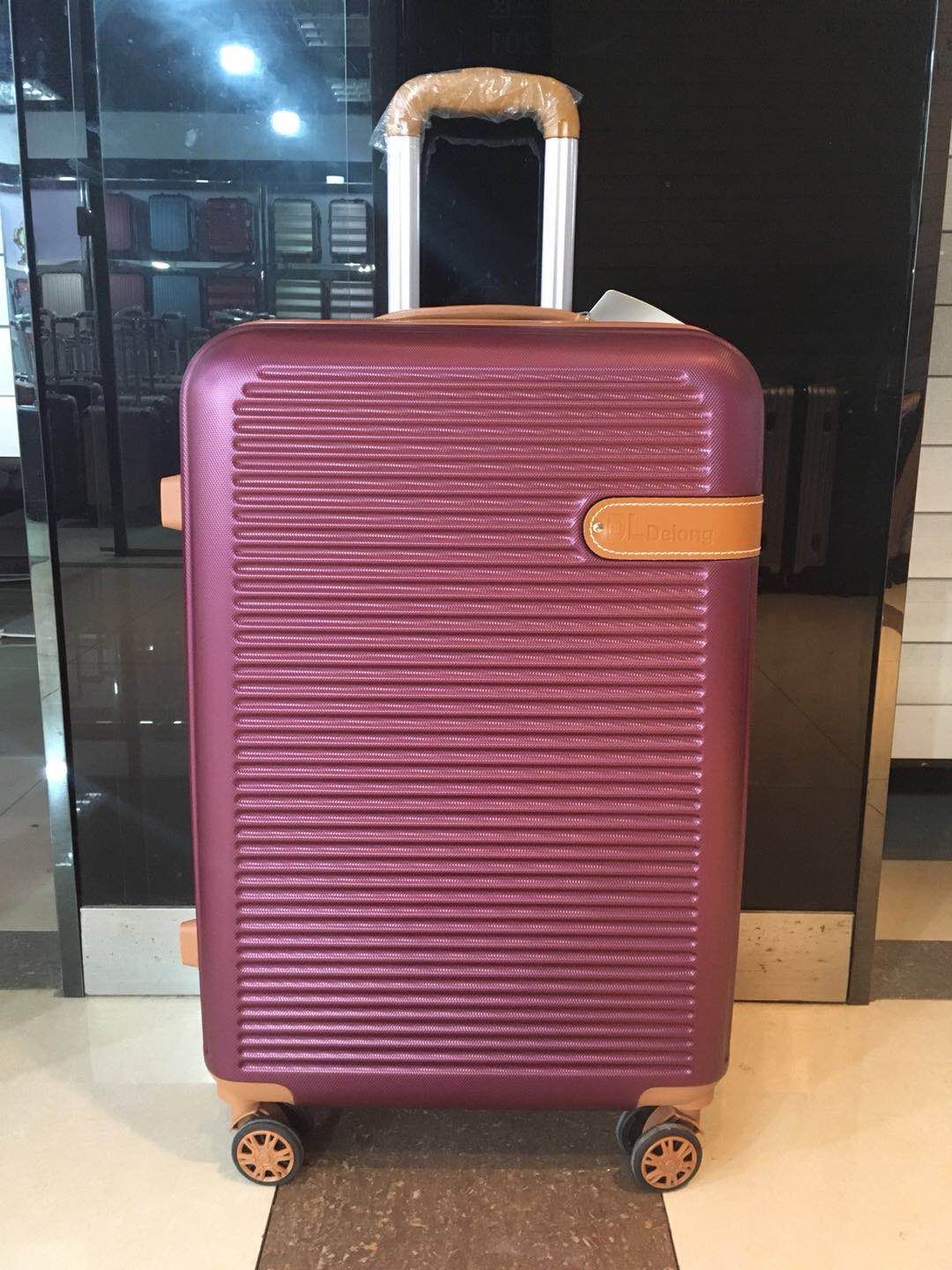 万向轮纯色双拉链多尺寸拉杆箱个性小旅行箱详情图10