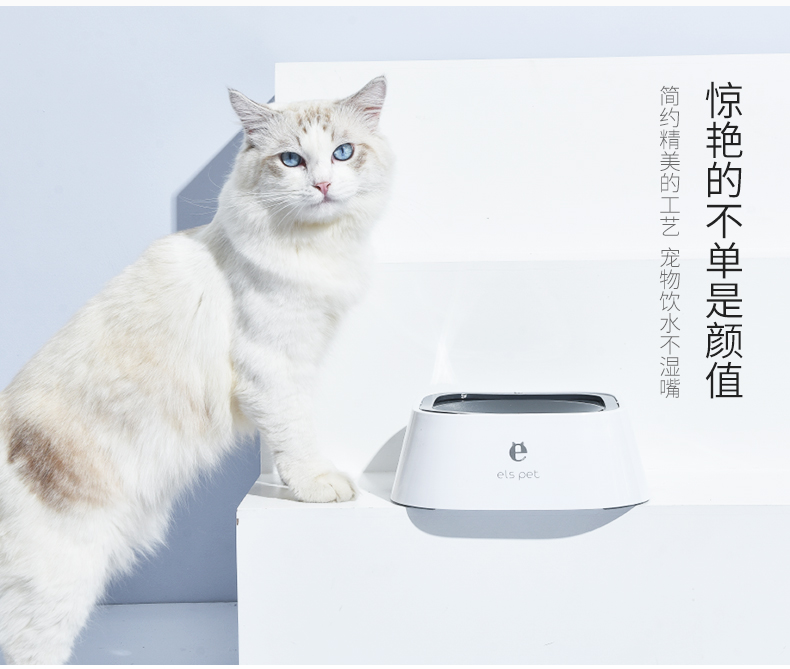 小壹宠物漂浮不湿毛水碗详情图9