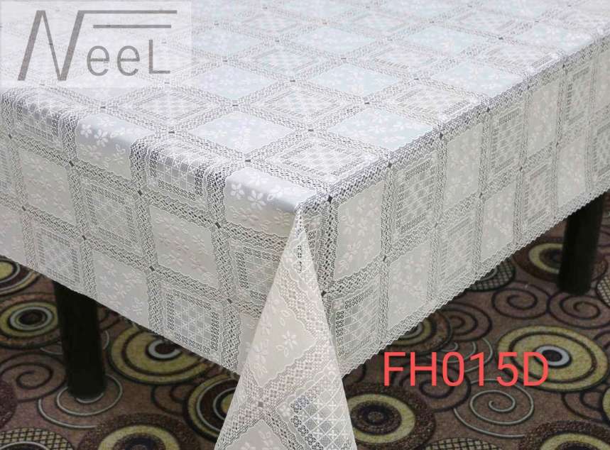 PVC lace tablecloth Lace tablecloth Modern Chinese rectangular table cloth tea table advanced sense of high-end thumbnail