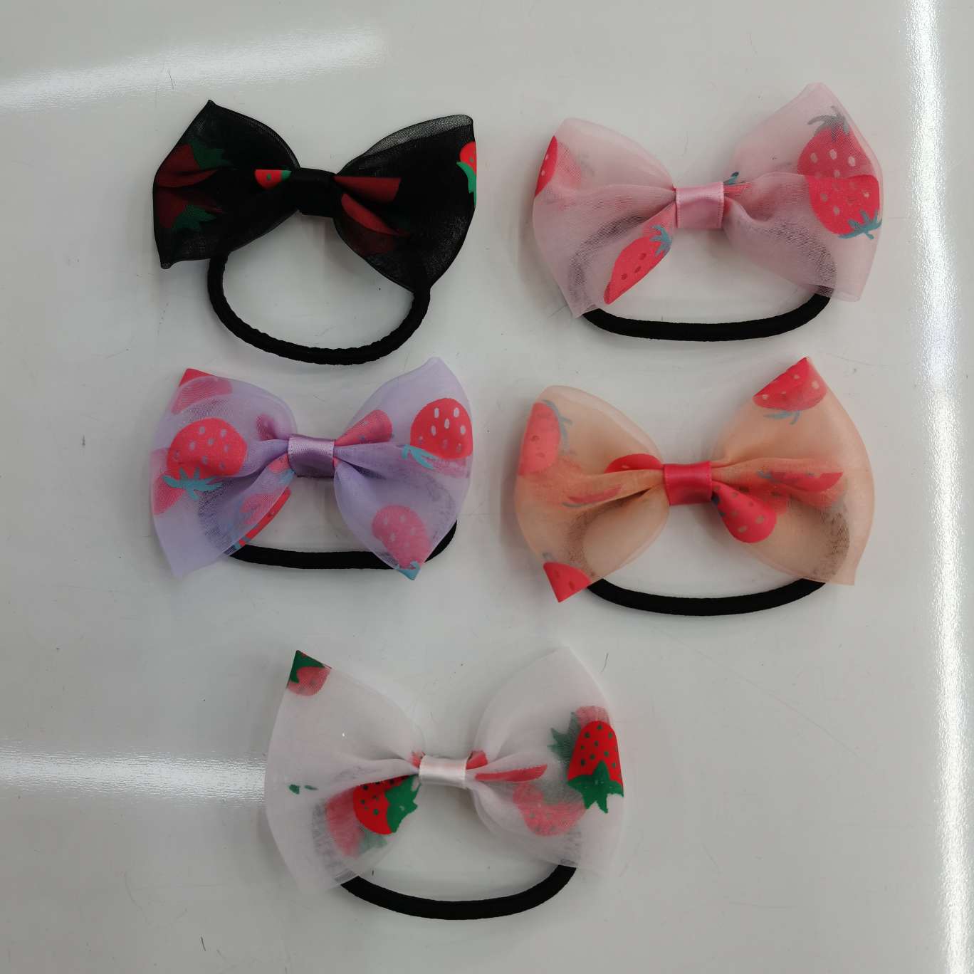 K-Pop Accessories Fabric Bow Bow Duck Clip
