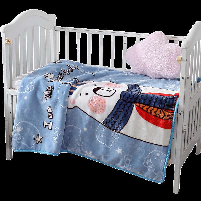 New children's cartoon pattern cloud blanket