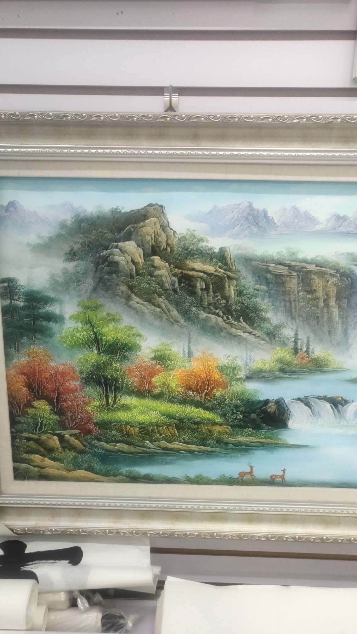 Pure hand-painted oil painting with a knife details Picture
