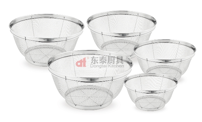 沥水篮/洗水果/水槽洗菜篮/洗菜盆/不锈钢盆细节图