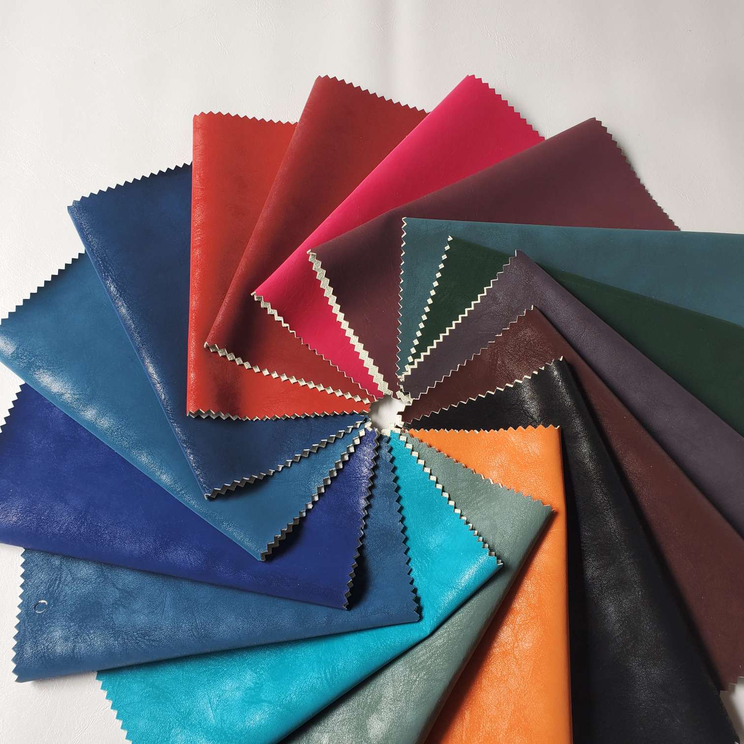 Factory direct sales of new ultra-fine leather series luggage, car leather and decorative fabrics Specification image