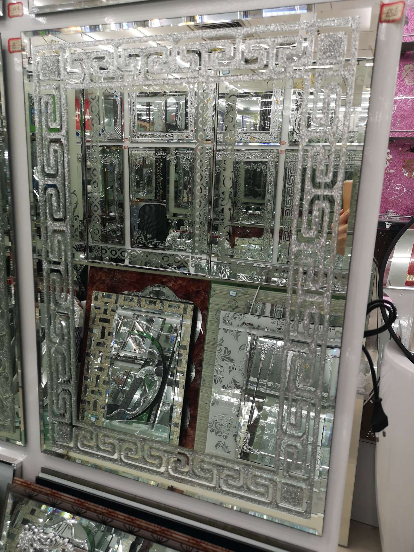 浴室镜，美容镜产品图