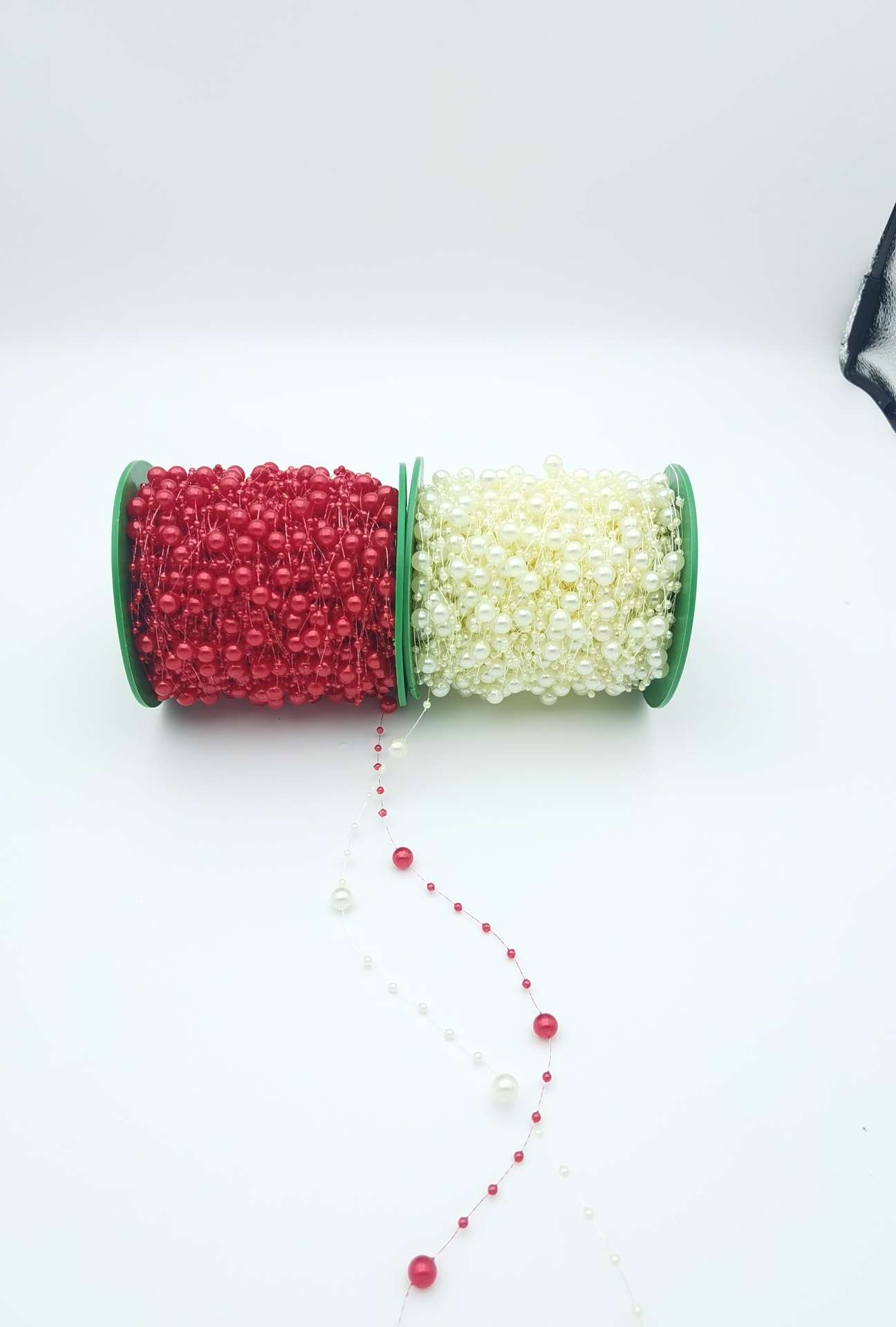 8+3 Starry Sky DIY Imitation Pearl Fish Line Bead Children's headwear, Bride's updo, hand bouquet, Christmas craft accessories details Picture