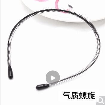 Invisible hair band: Iron hair band for men and women to wash their faces details Picture