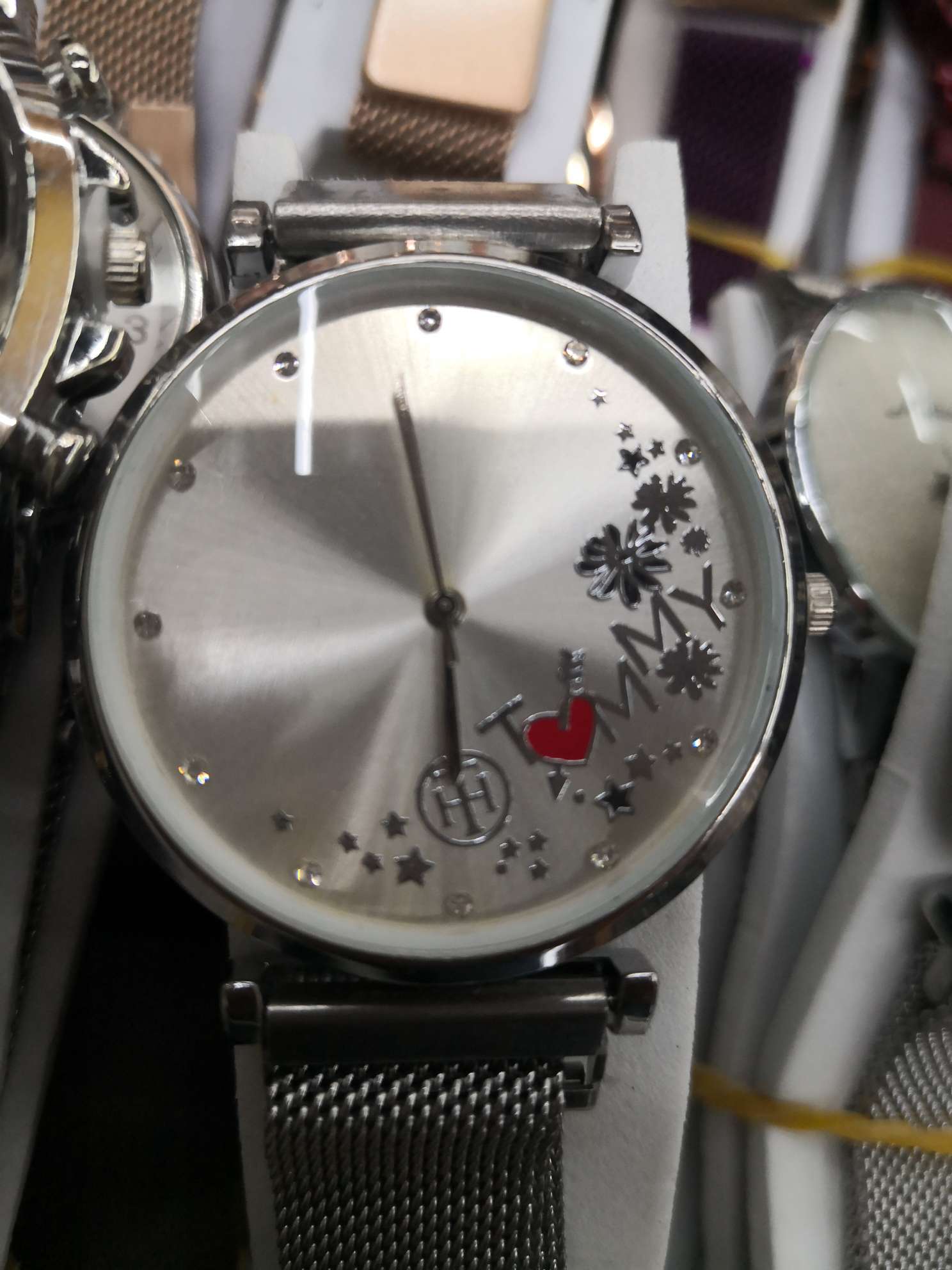 A new men's iron-absorbing strap bestseller watch details Picture