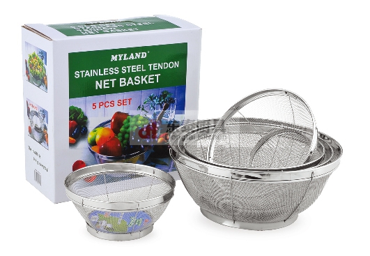 沥水篮/洗水果/水槽洗菜篮/洗菜盆/不锈钢盆产品图