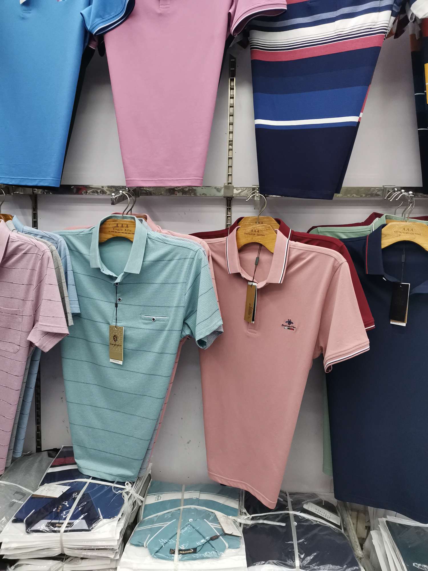 Cotton T-shirt for men's summer fashion popular logo for men's fall short sleeves thumbnail