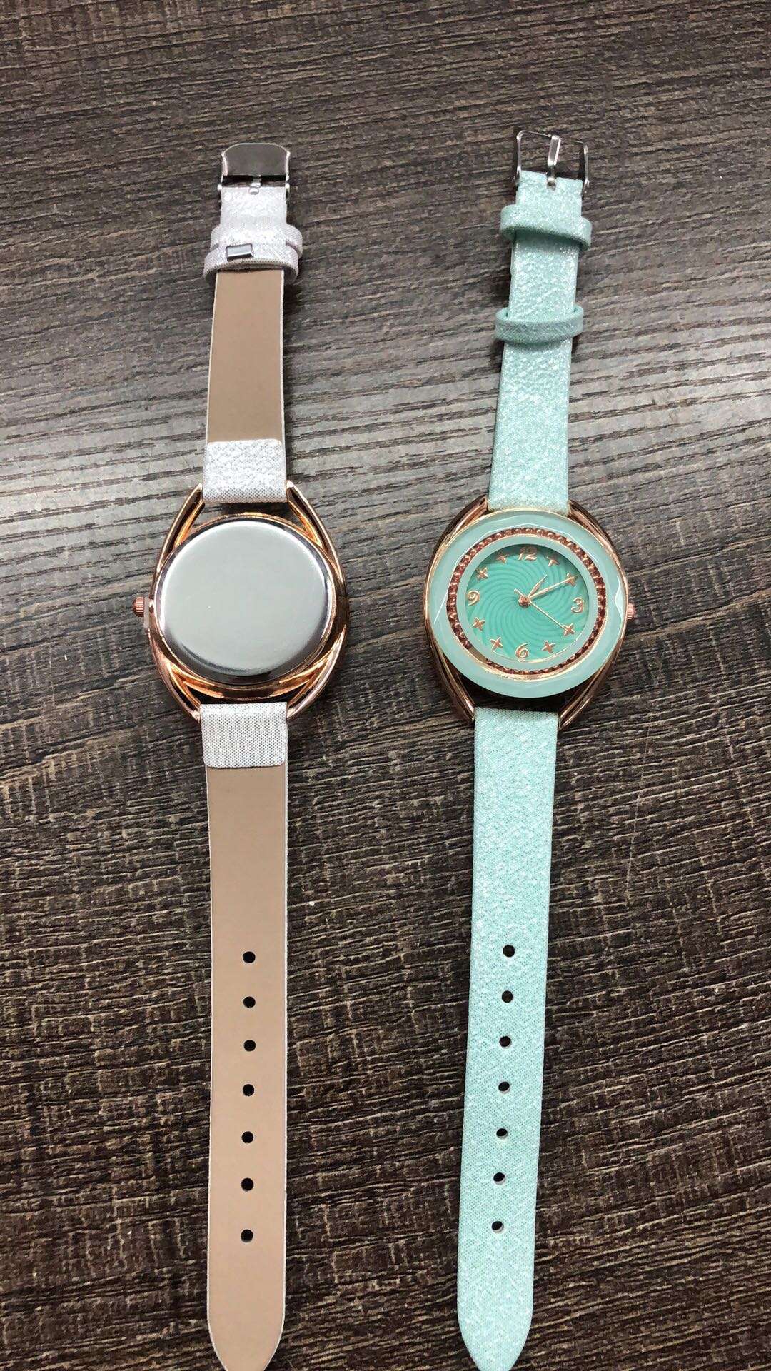 镶砖女士手表细表带产品图