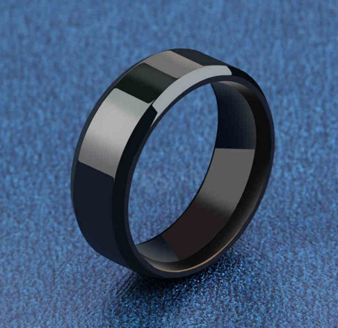 简约大方时尚大众首饰创意饰品个性潮流不锈钢戒指细节图