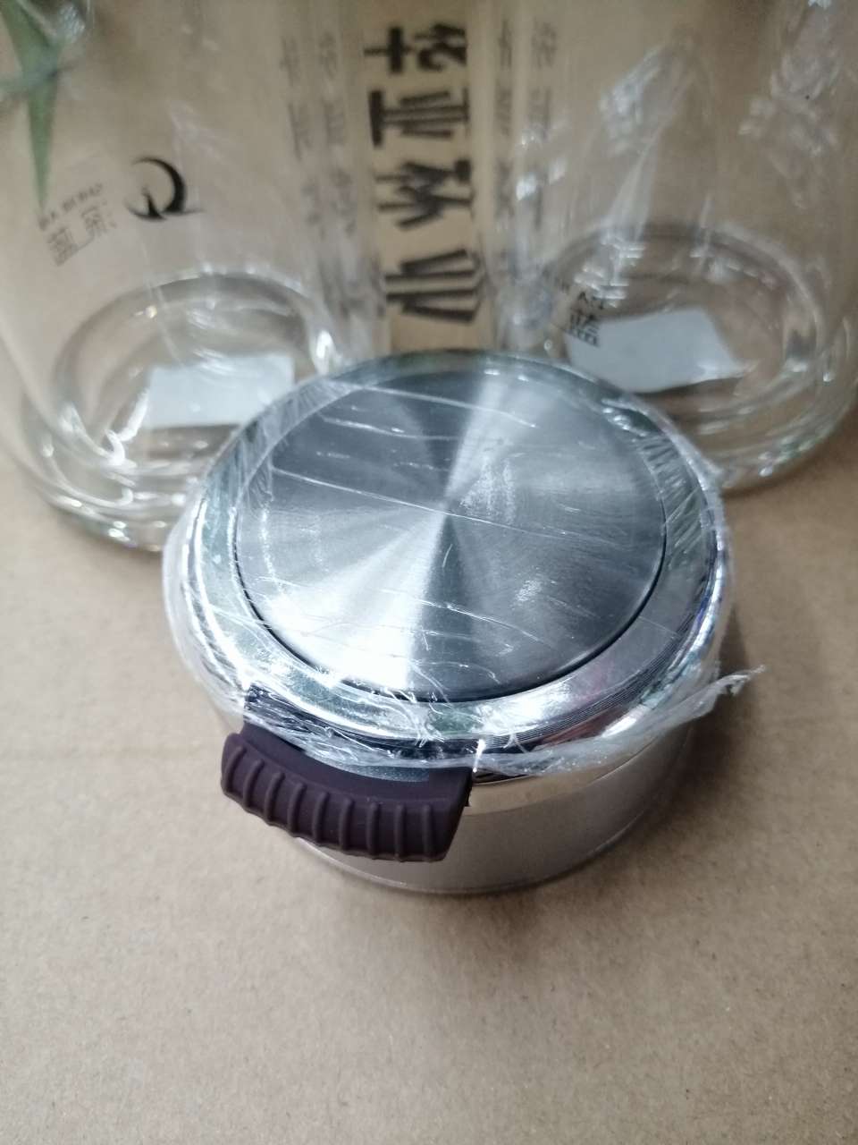 耐高温双层隔热防爆玻璃杯办公室喝水杯子泡茶杯细节图