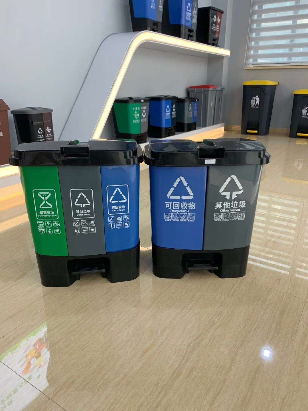 垃圾桶实物图