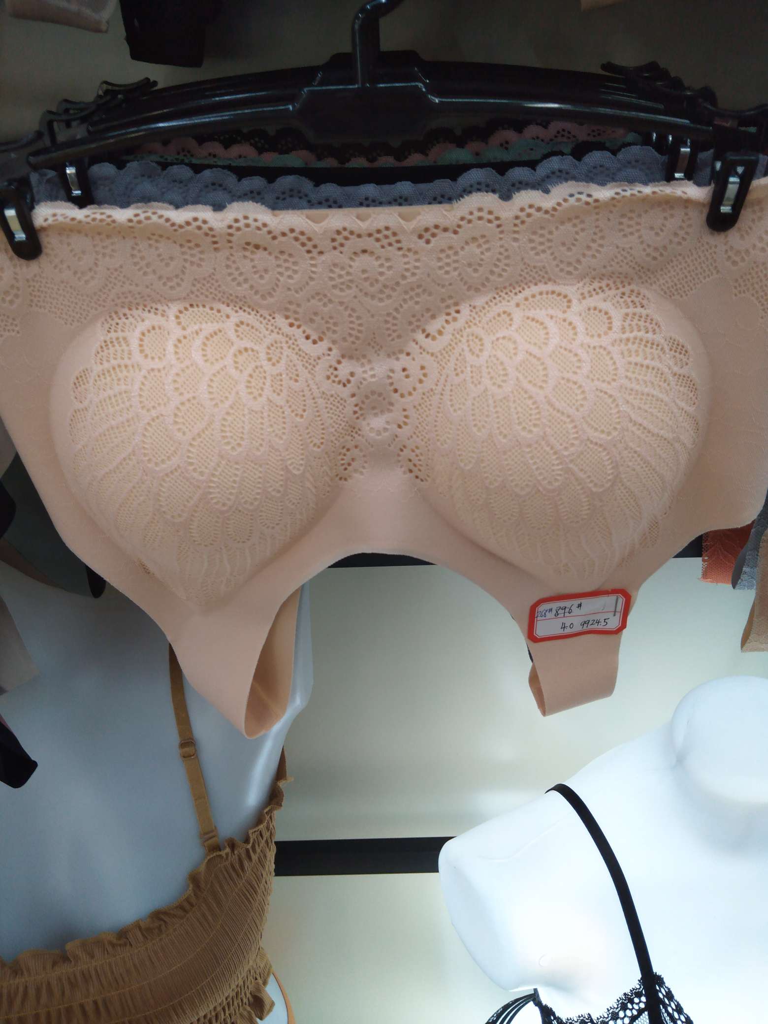Shantou Dongzhoutai Knitting Factory Europe And America Sexy Cotton Comfortable One-Piece Underwear Female Bra Underwear