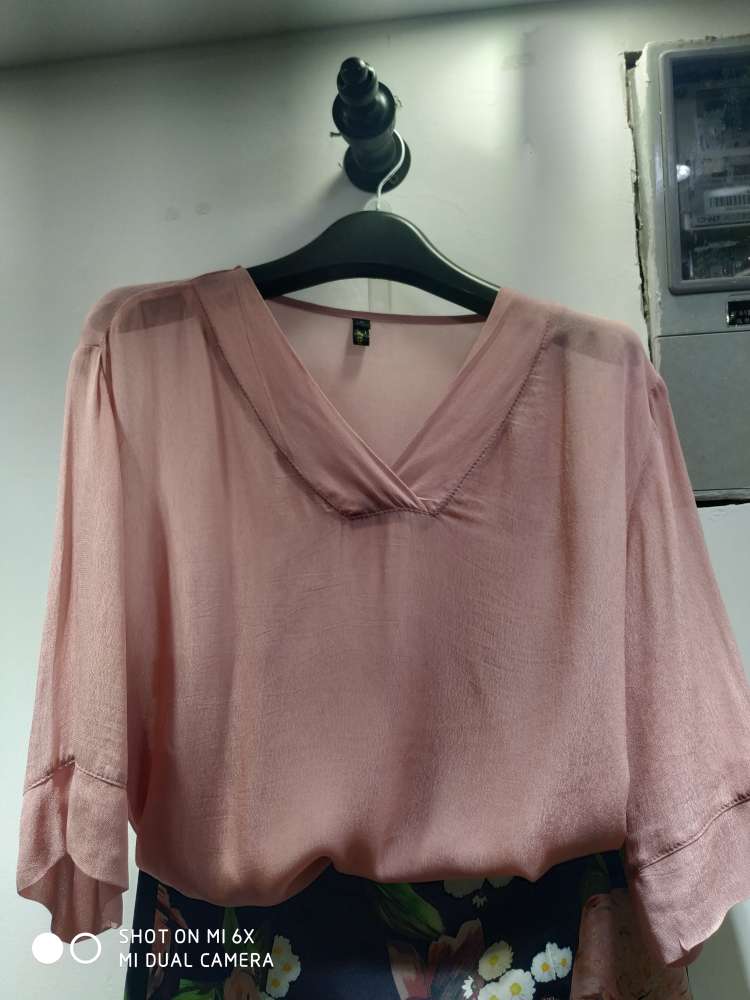Summer Women's Imitation Silk Top