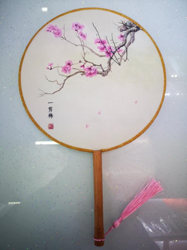 义乌好货 古典热销精品中国风团扇圆柄扇汉服古装宫廷扇子详情图8