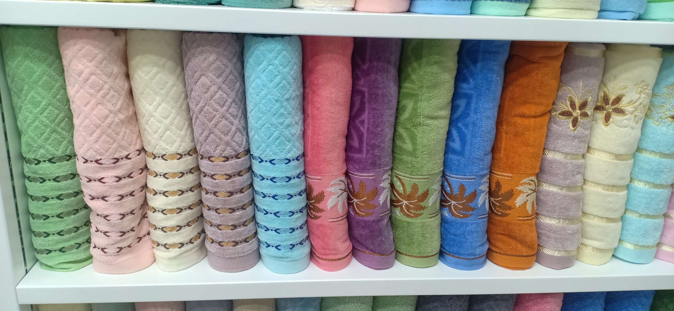 Pure cotton jacquard broken bath towel