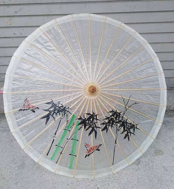 葫芦头油纸伞/工艺伞白底实物图