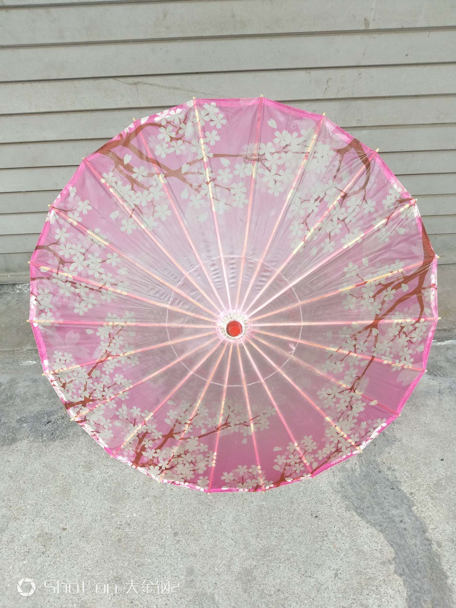 油纸伞/旅游工艺白底实物图