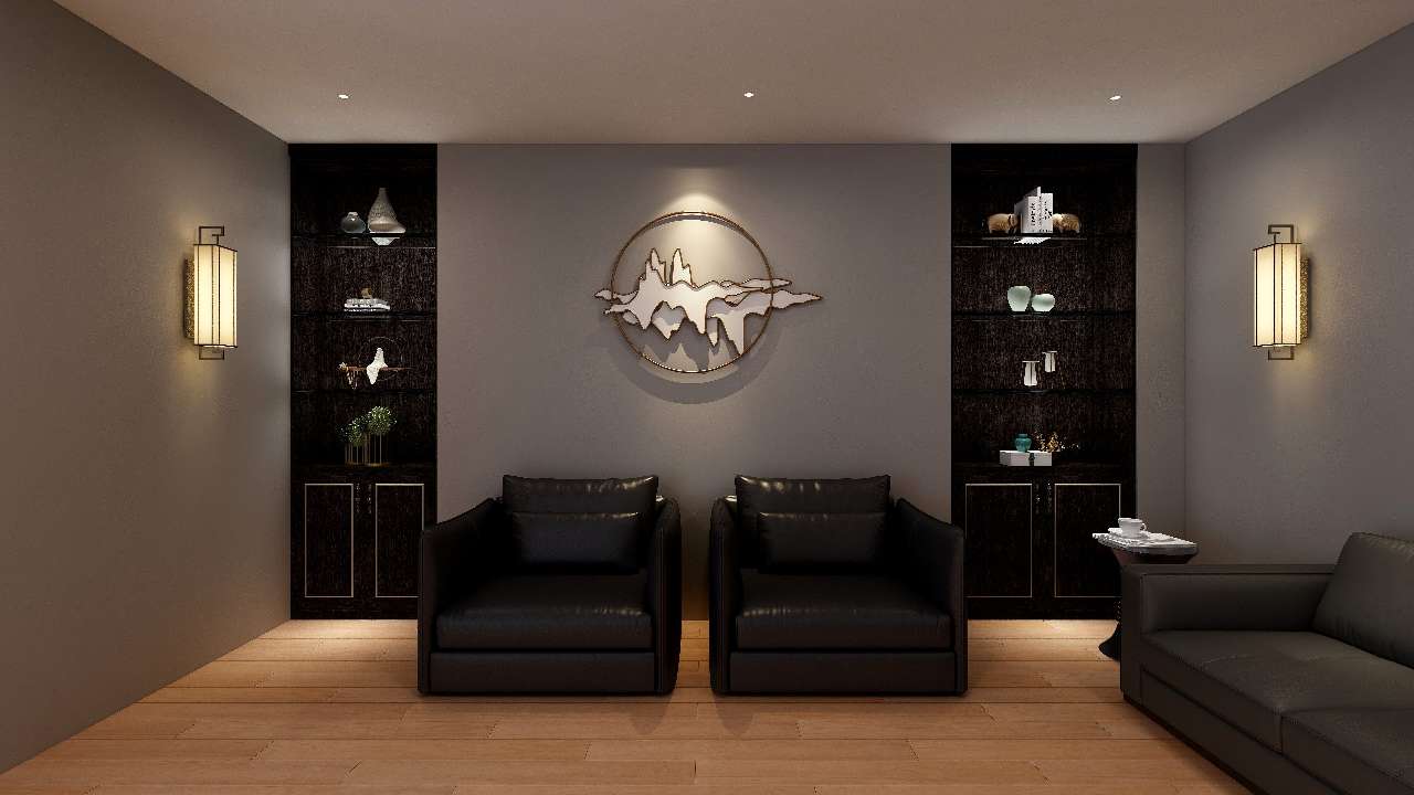Isha Bella's all-aluminum home custom kitchen cabinets, wardrobes, wine cabinets, bathroom cabinets, shoe cabinets, bookcase shelves, decorative cabinets, wine cellars, sideboards and TV cabinets are modern, simple, fashionable and light luxury details Picture