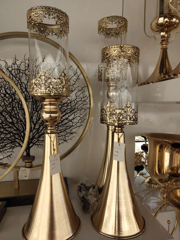 Decorative Crafts Candlestick Craft Ornaments Available For Hotel Occasions
