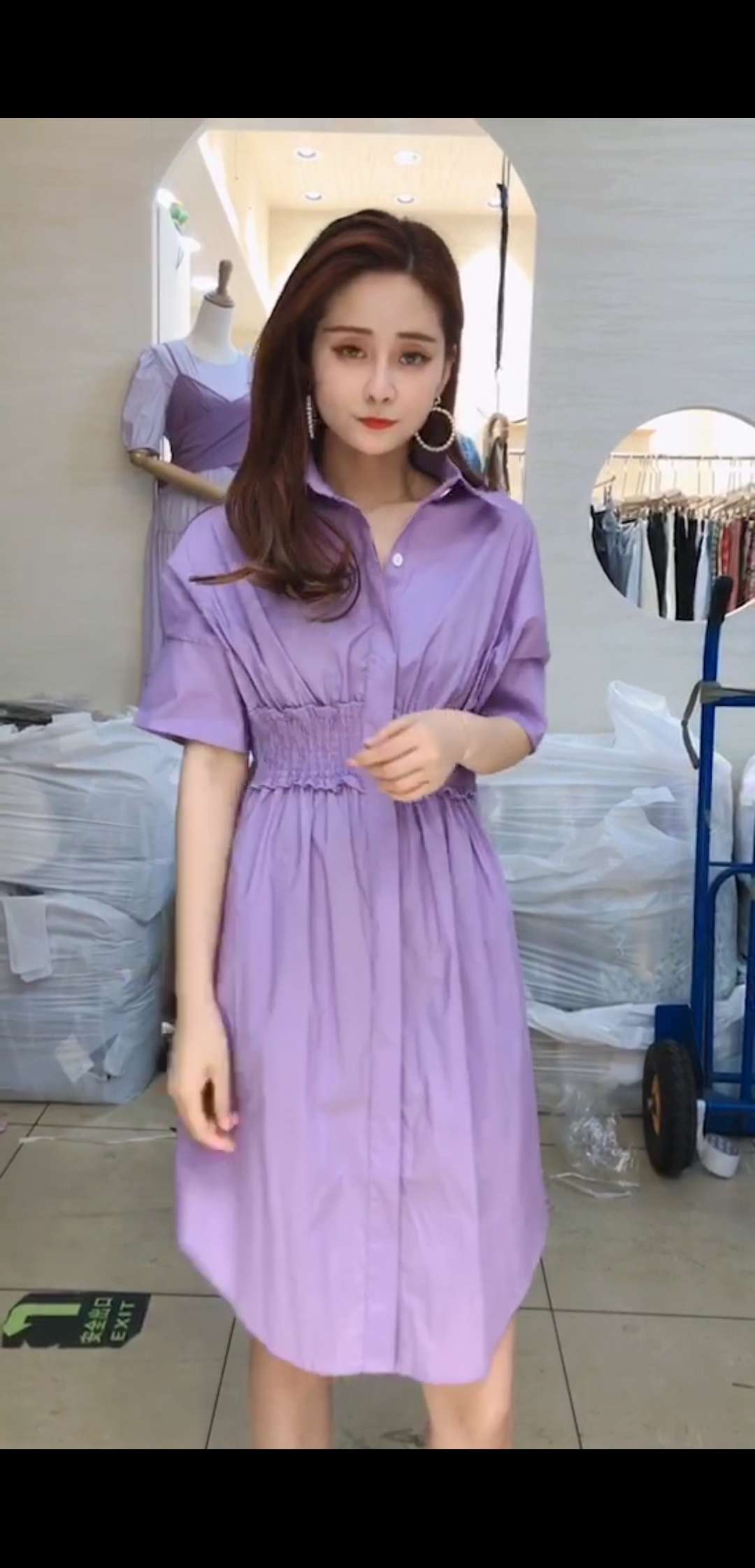 衬衫裙产品图