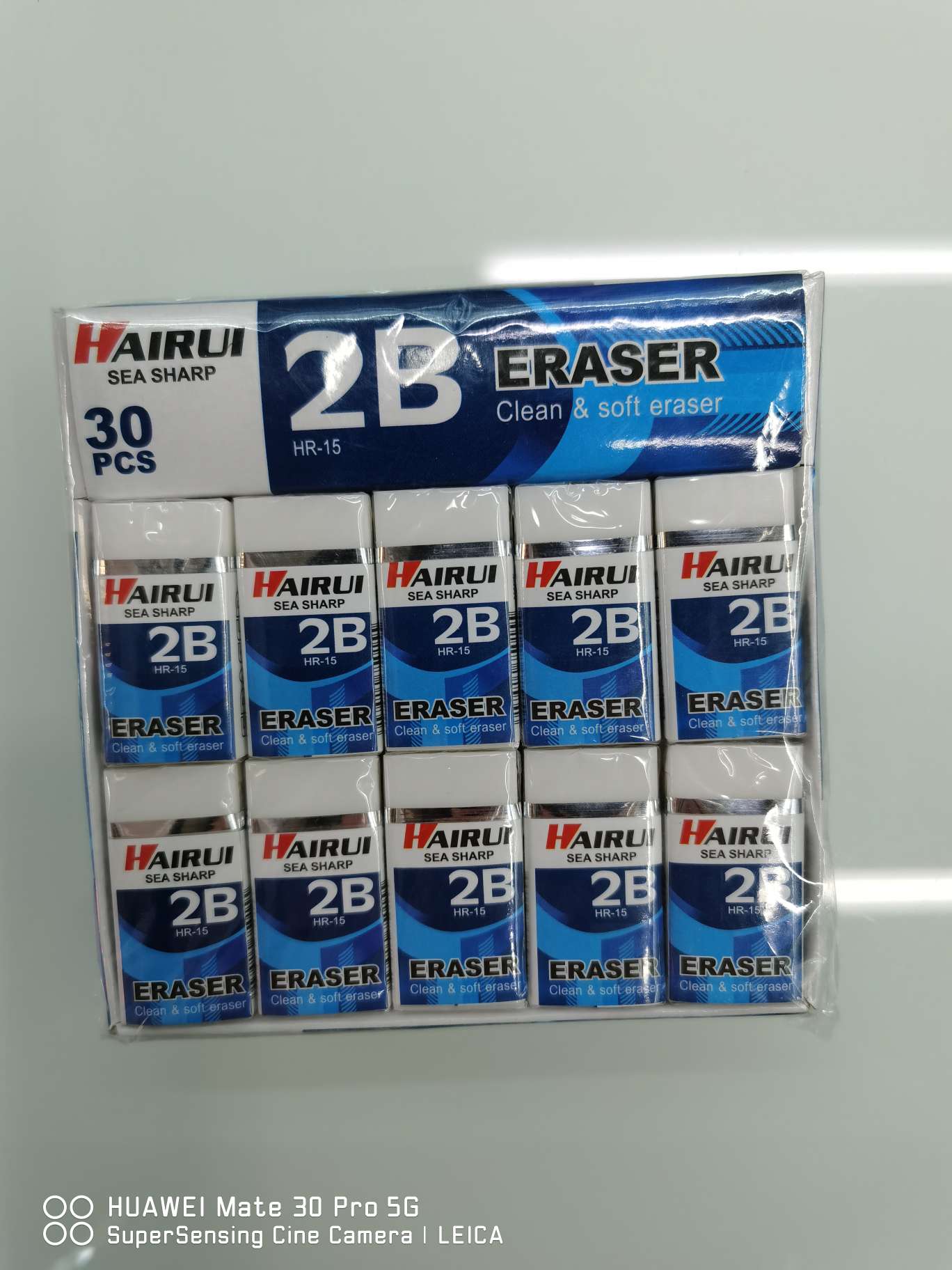 High-quality PVC erasers, student erasers, office erasers