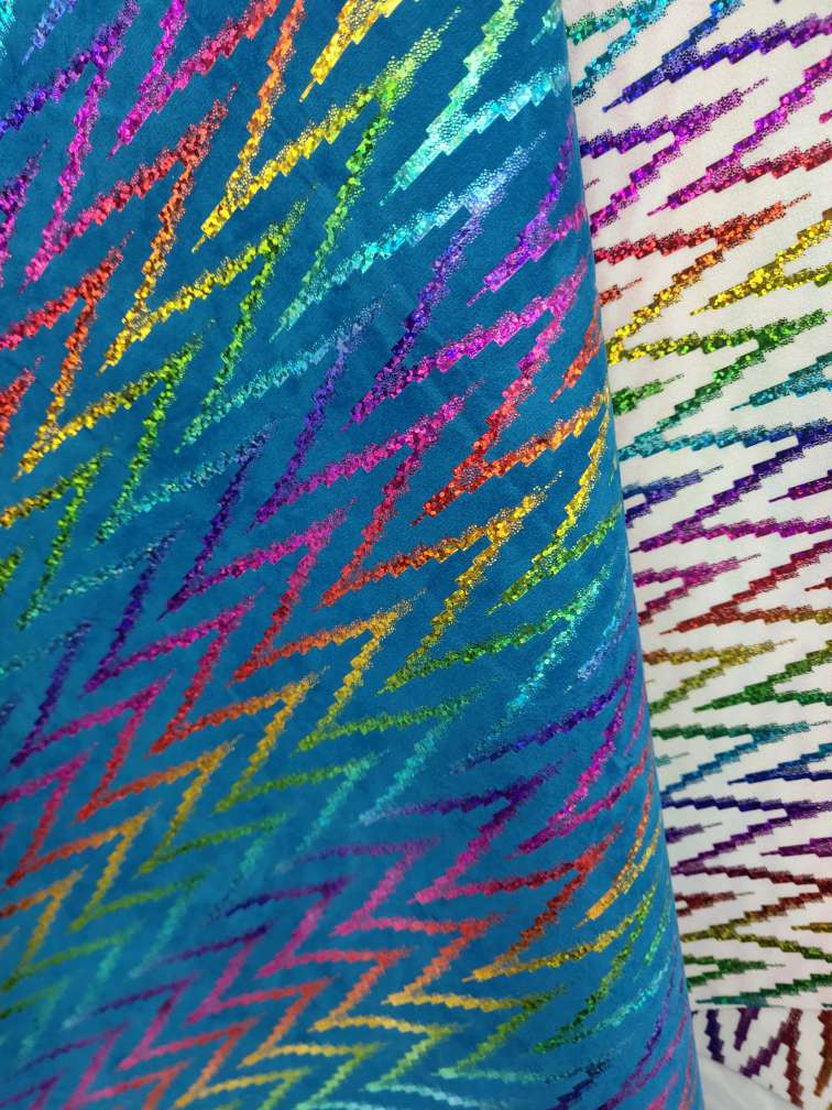 Hot Gold Printed Cloth Jewelry Headgear Handicraft Toy Fabric details Picture