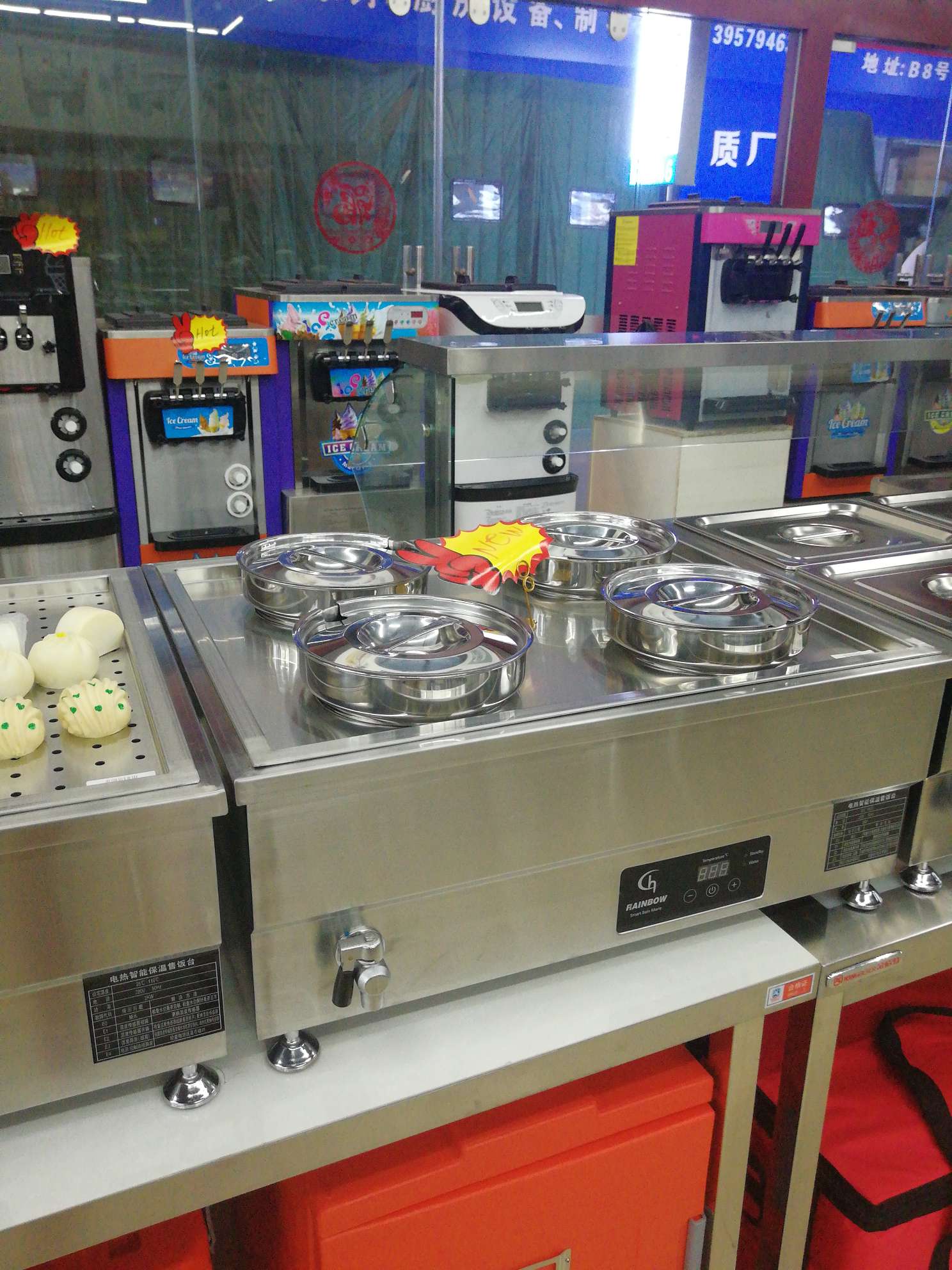 不锈钢蒸笼机产品图